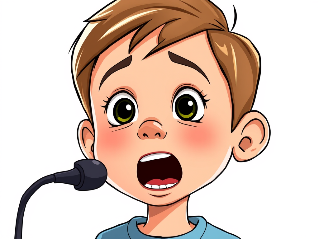 10 year old ASD child speaking